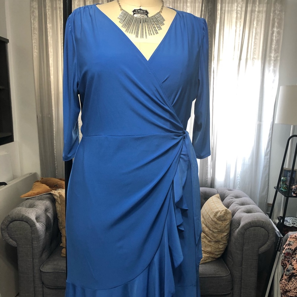 Kiyonna Women's Plus Size Whimsy Wrap Dress